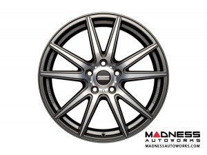 Jaguar XJ Custom Wheels by Fondmetal - Matte Titanium Machined
